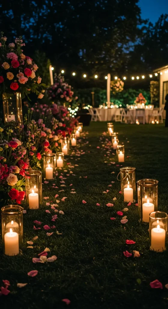 Candlelit Garden Pathways