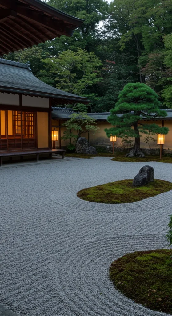 1. Zen Rock Garden for Minimalist Serenity