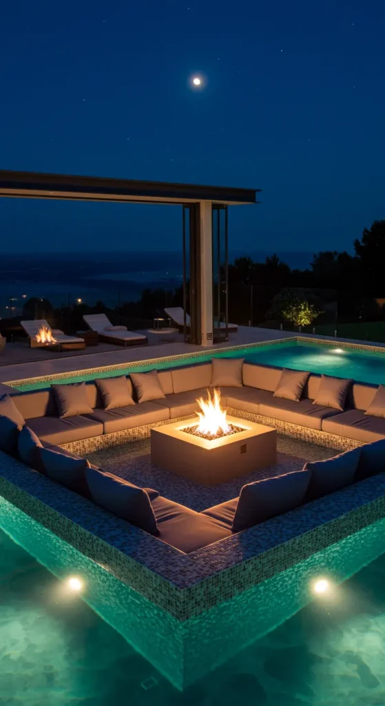 11. Sunken Lounge Pool