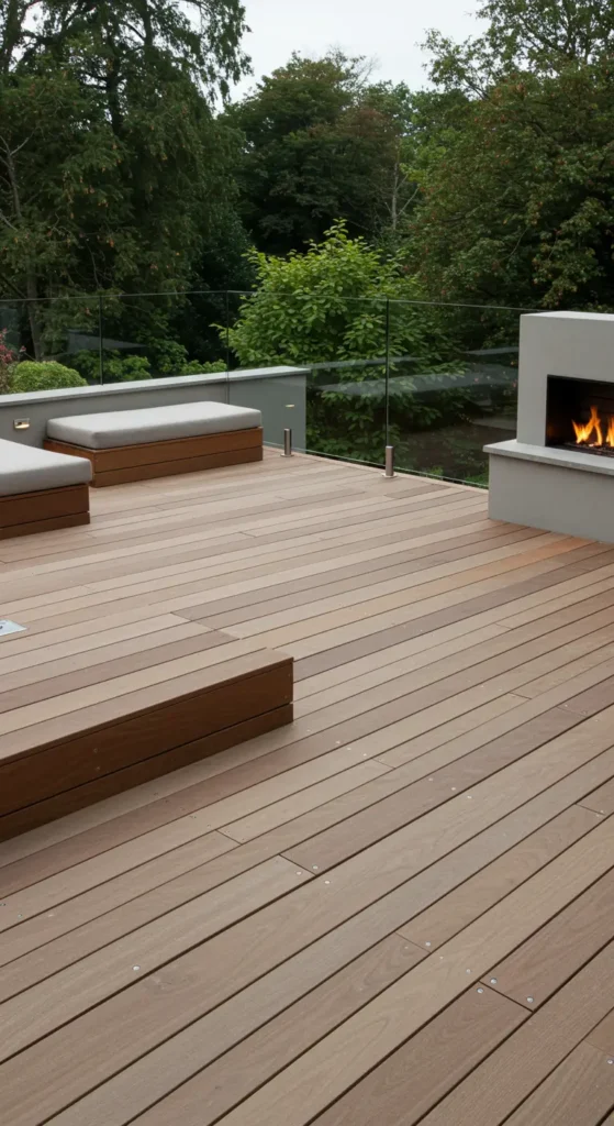 12. Modern Minimalist Deck