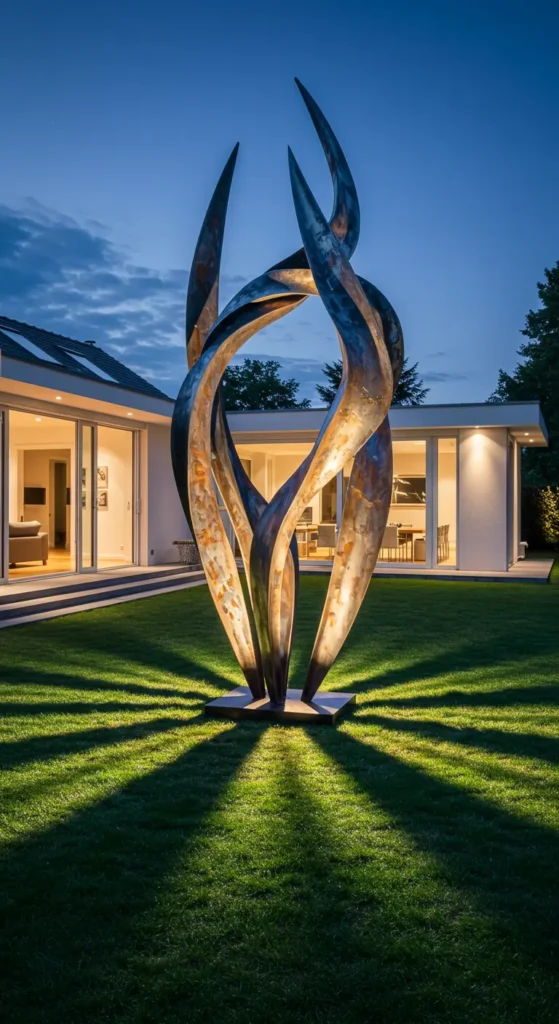 14. Outdoor Art for Personality