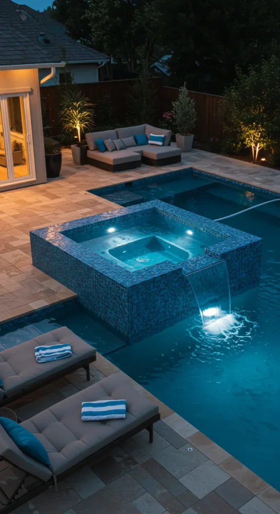 14. Pool with Integrated Spa
