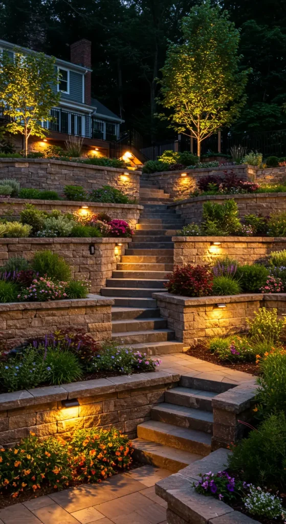 16. Multi-Level Terraced Garden