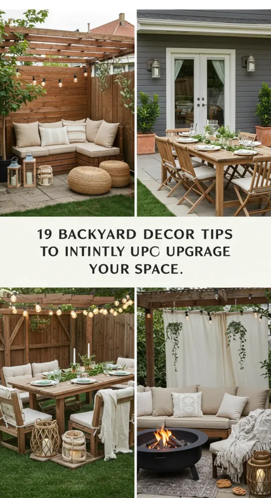 19 Backyard Decor Tips to Instantly Upgrade Your Space