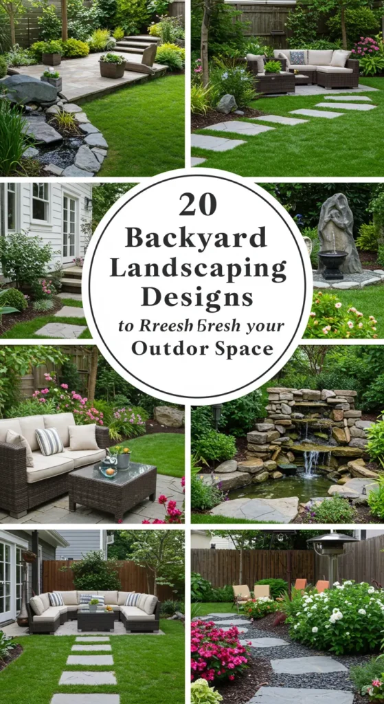 20 Backyard Landscaping Designs to Refresh Your Outdoor Space