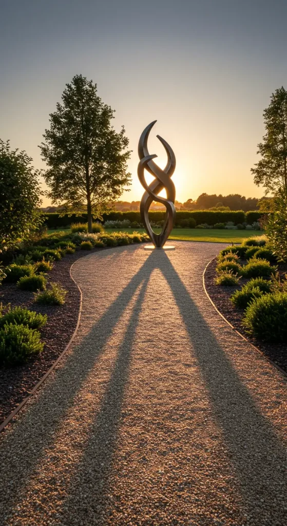 20. Statement Garden Sculpture