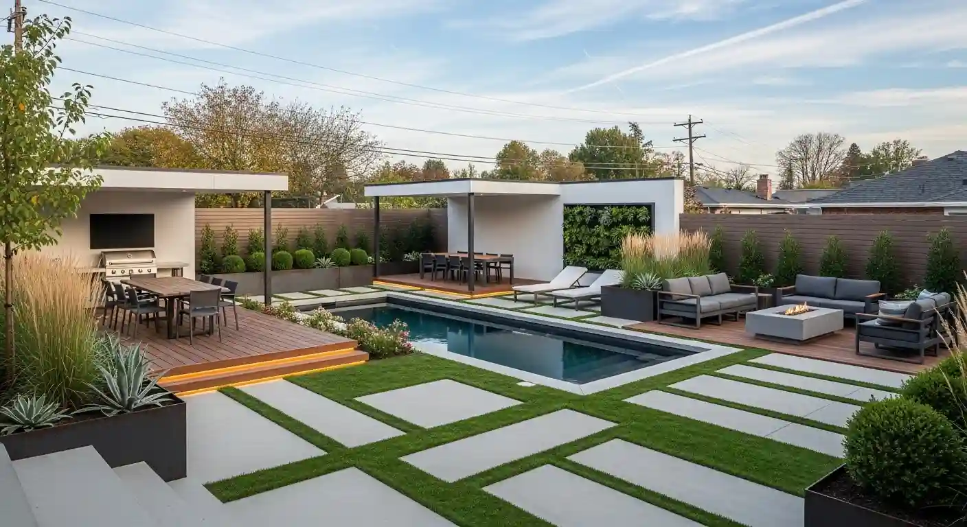 Modern Backyard Landscaping
