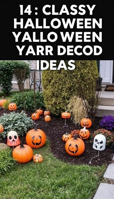 14 Classy Halloween Yard Decor Ideas for a Sophisticated Look