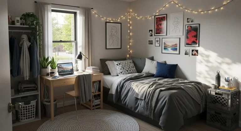 College Apartment Bedroom Ideas That Are Chic and Affordable 24 College Apartment Bedroom