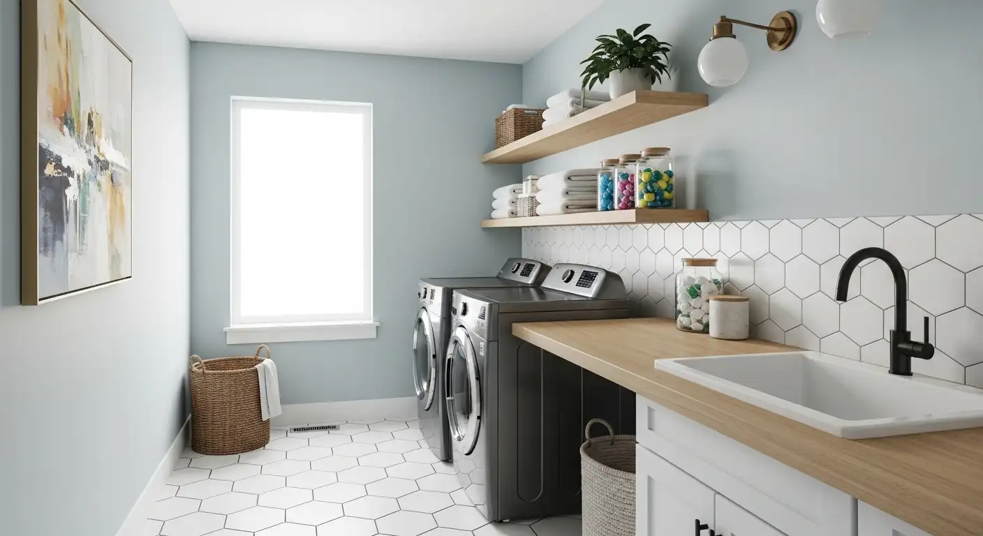Stylish Laundry Room