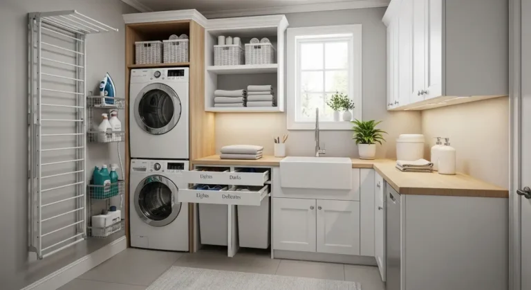 Smart Small Laundry Room