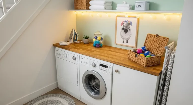 Tiny Laundry Corner