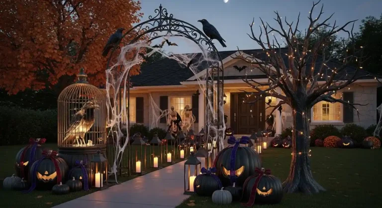 Classy Halloween Yard Decor