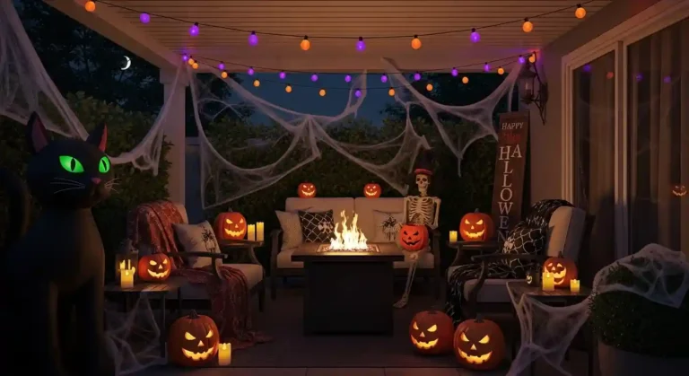 Halloween Patio Decor