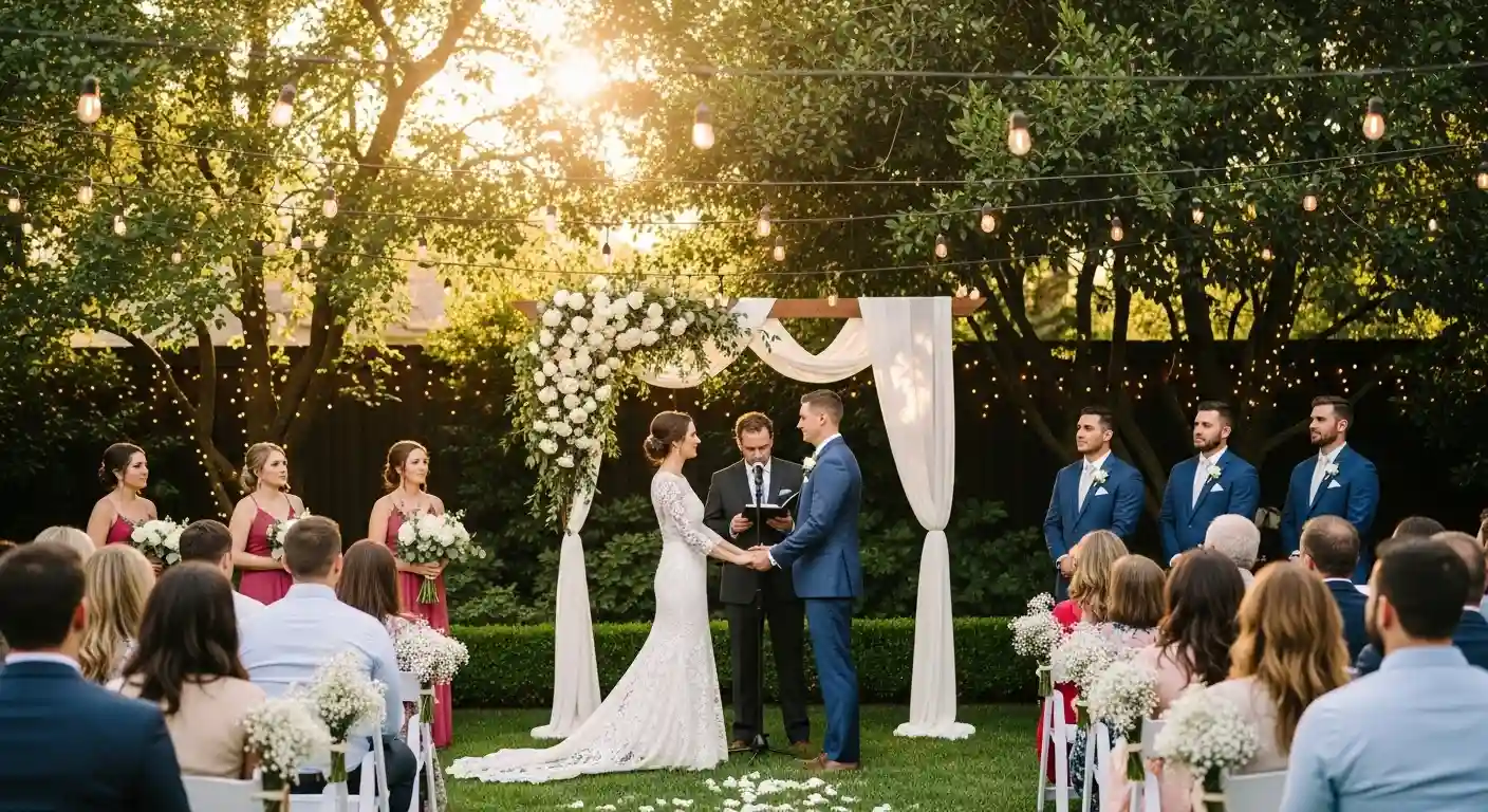 Backyard Wedding