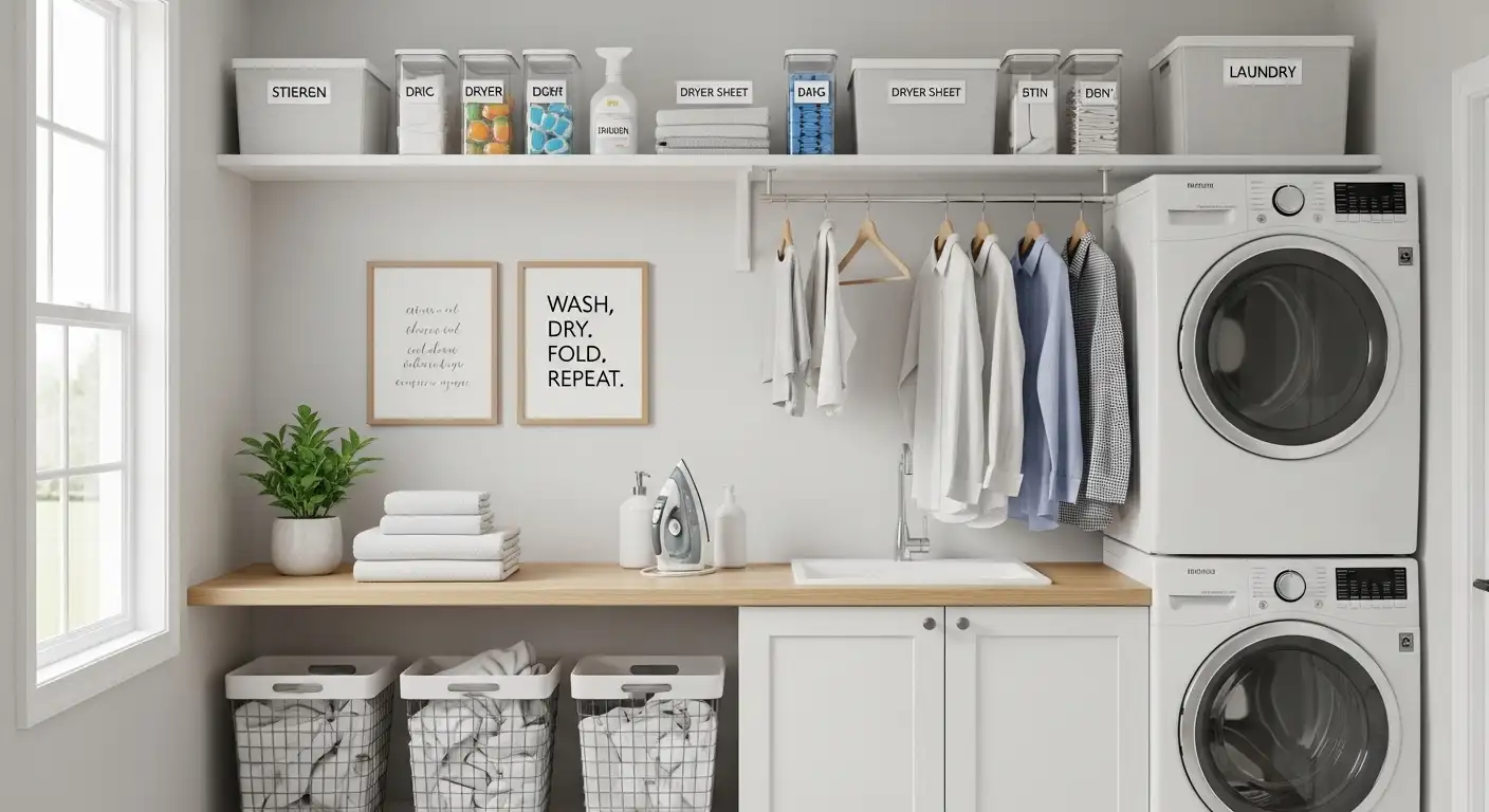Laundry Room Organization Guide