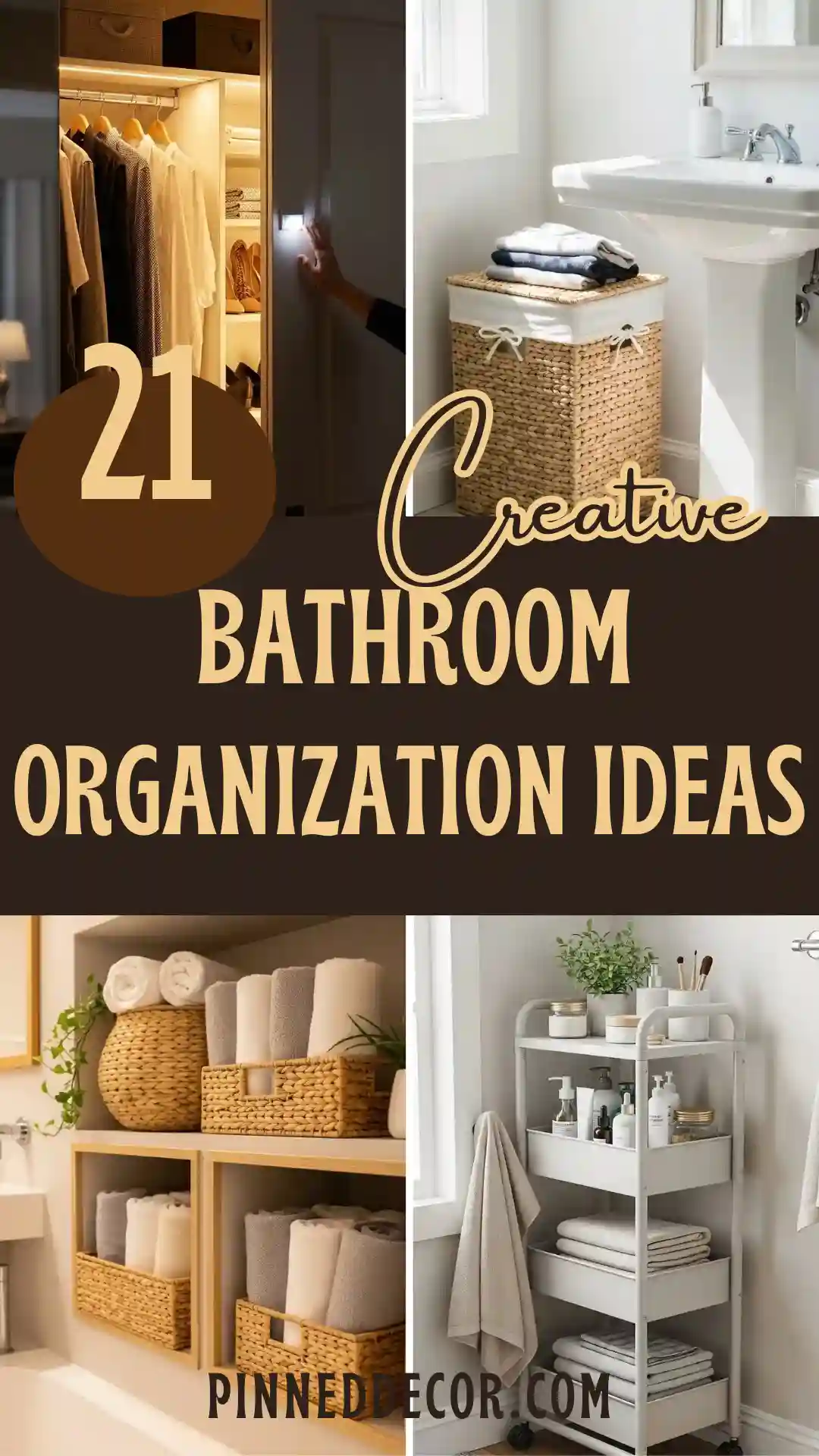 Bathroom Organization Ideas