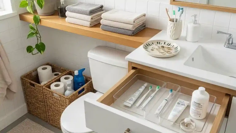 Simple Bathroom Organization Ideas for Every Home