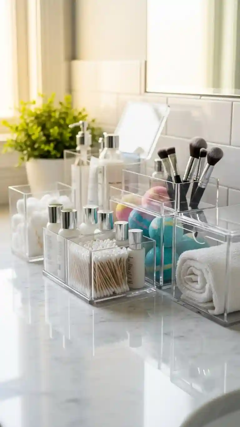 Use Clear Containers to See What You Own