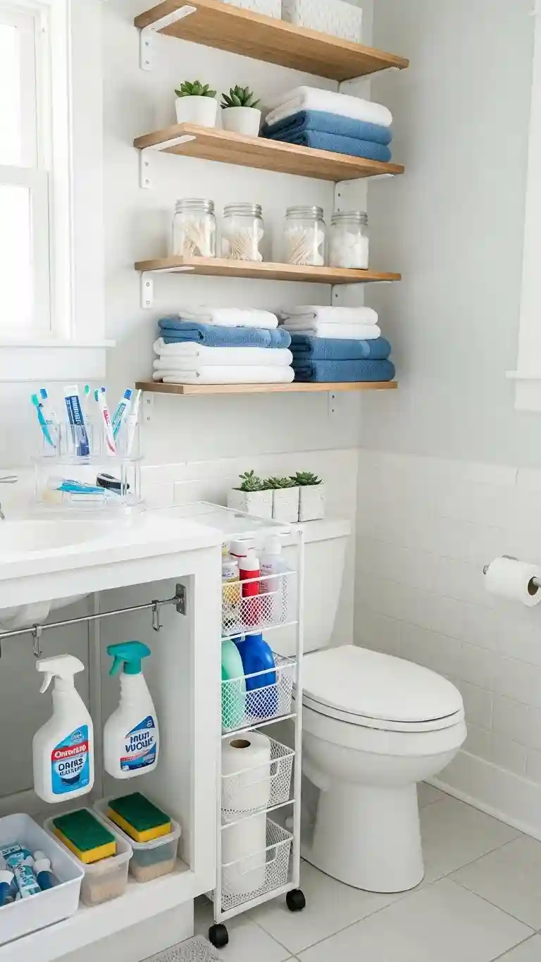 Budget-Friendly Ways to Upgrade Bathroom Storage