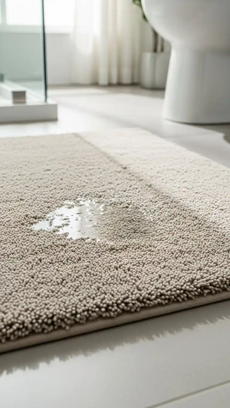 A Plush and Supportive Bath Mat