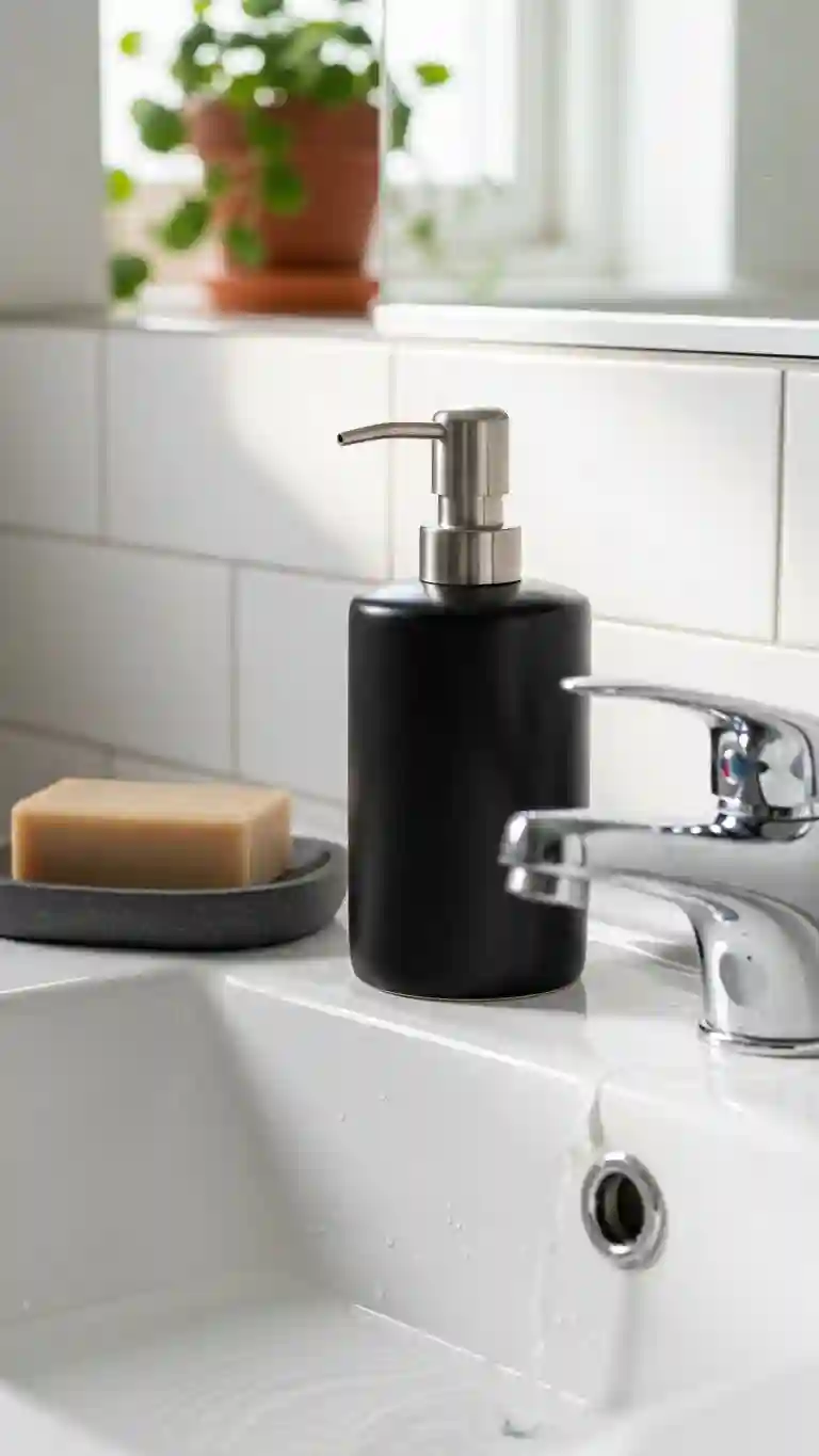 A Refillable Soap Dispenser