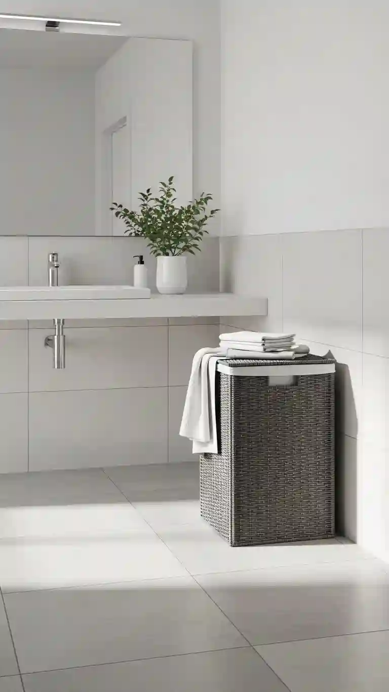 A Laundry Hamper to Minimize Clutter