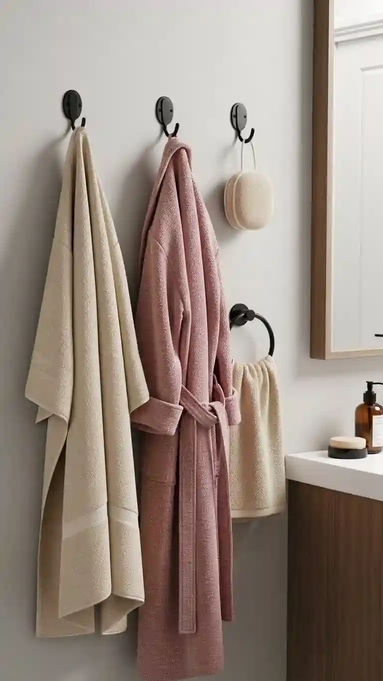 Wall Hooks for Towels and Accessories