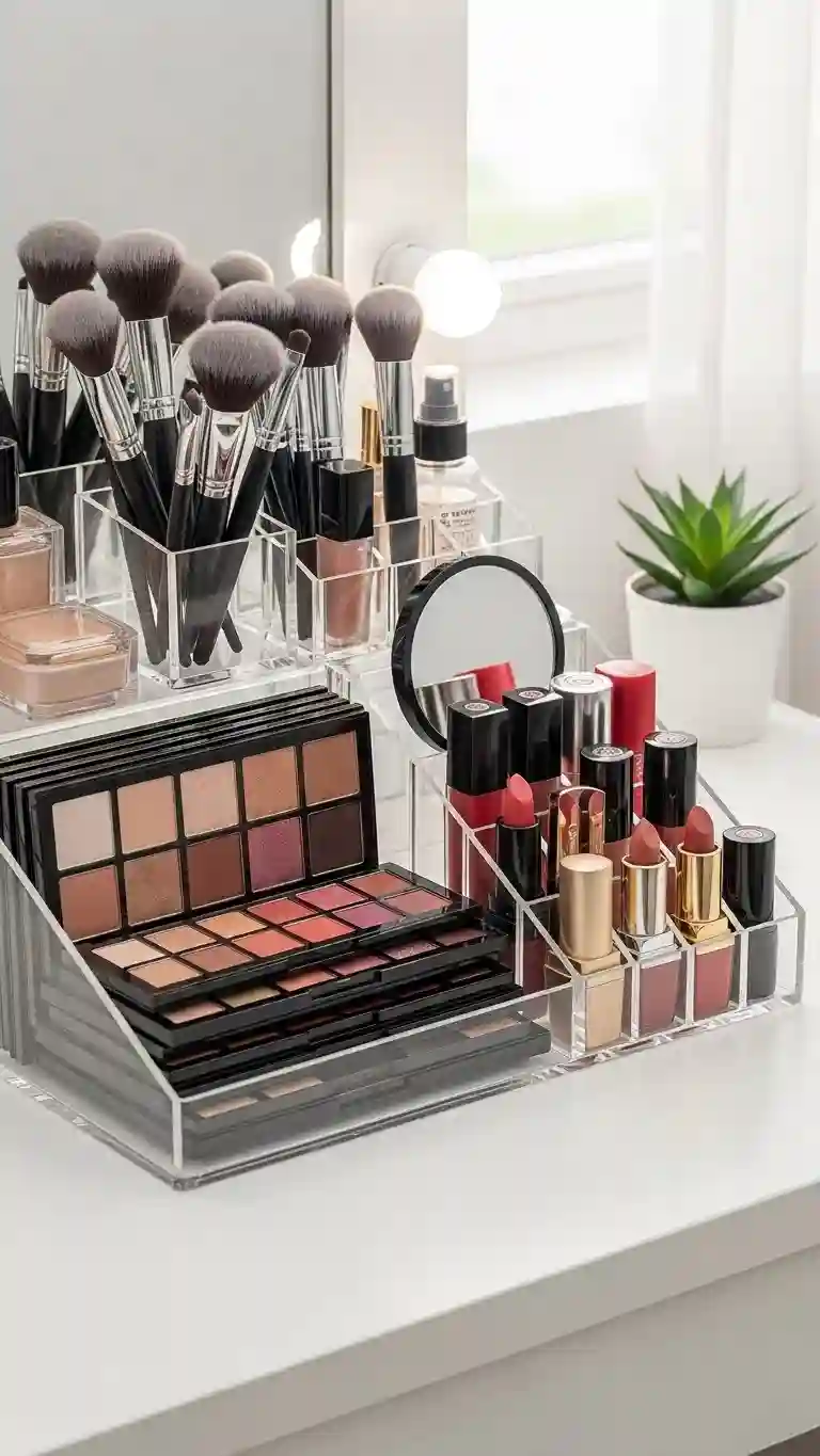 Makeup Organizer for a Neat Vanity
