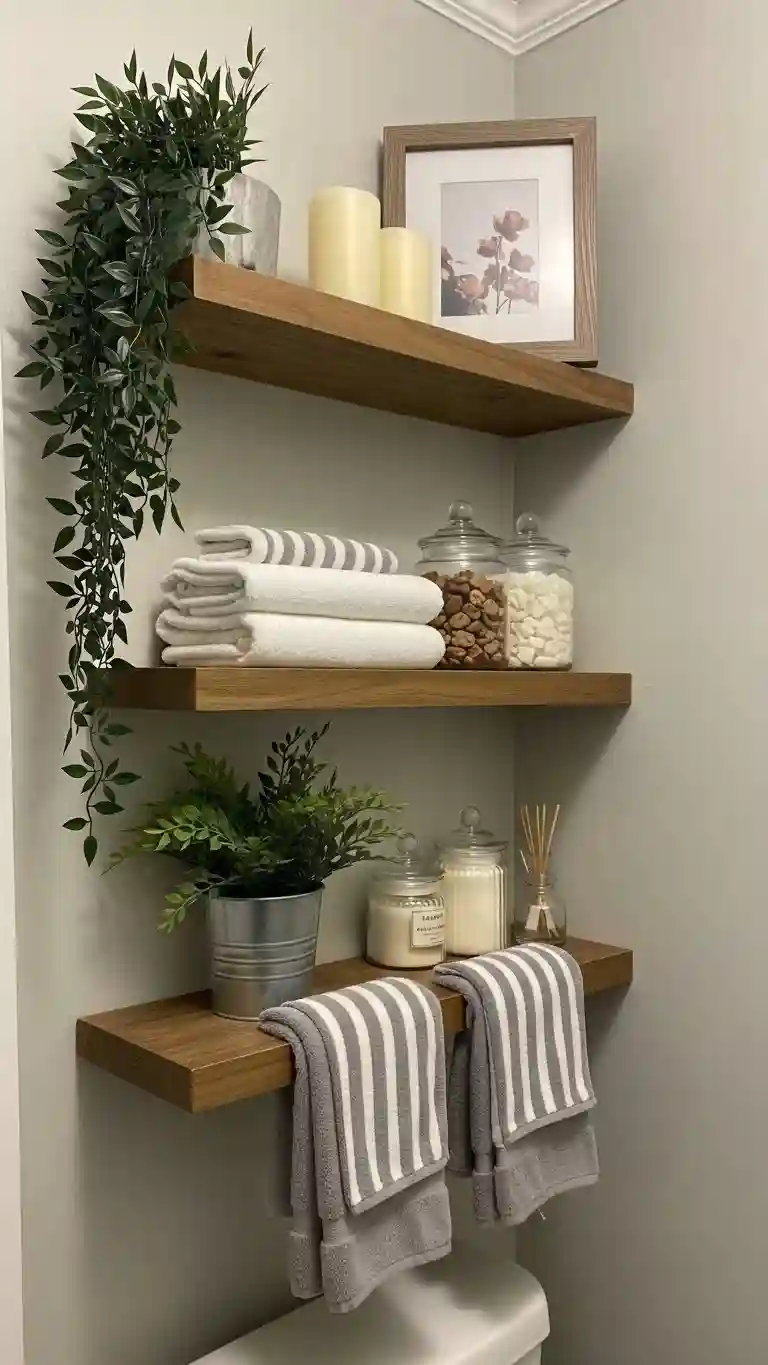 Incorporate Floating Shelves