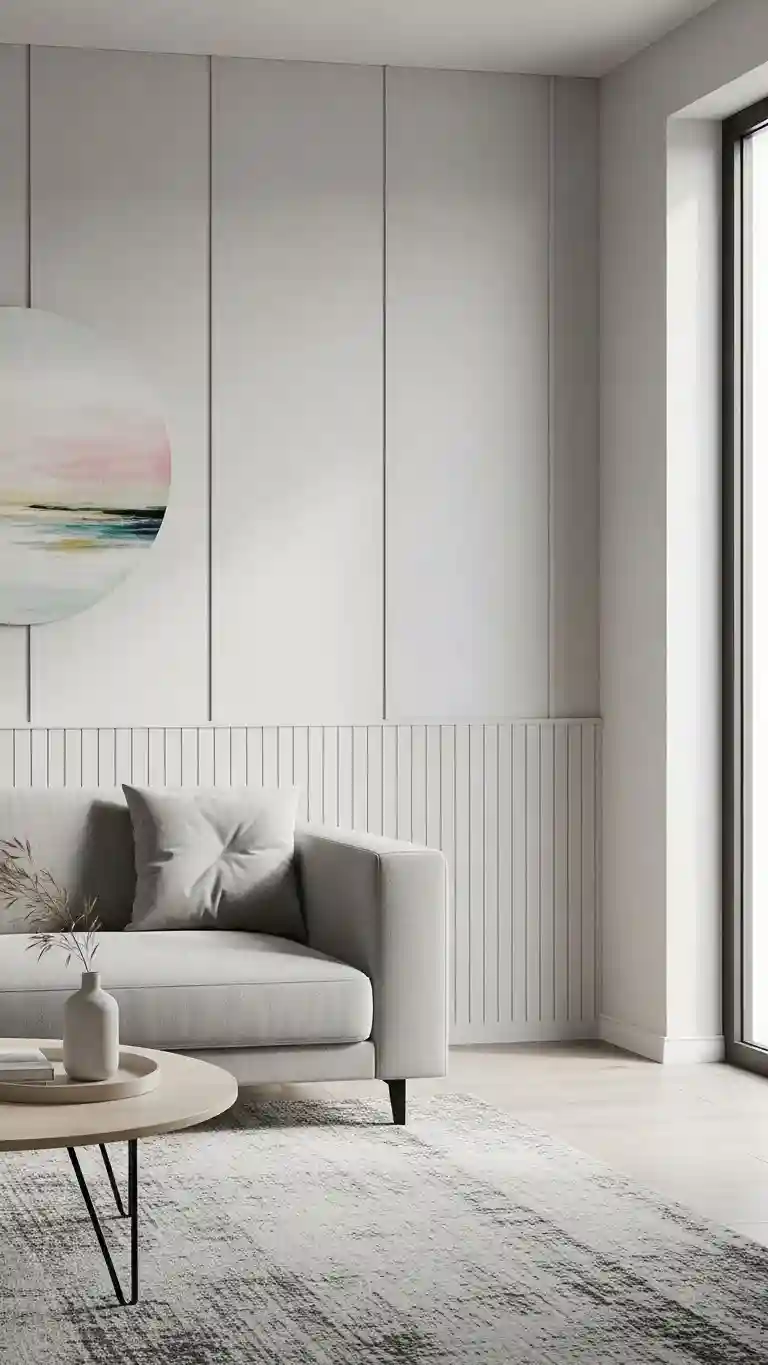 Incorporate Subtle Wall Paneling