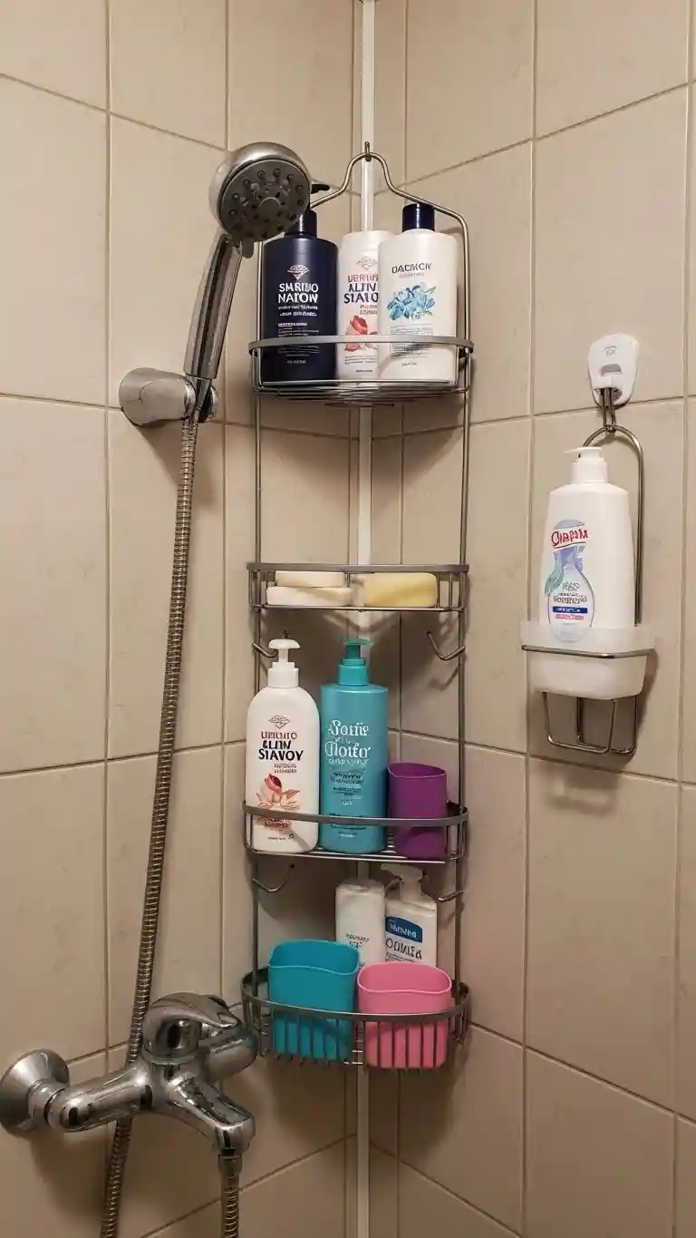 Create a Shower Caddy System