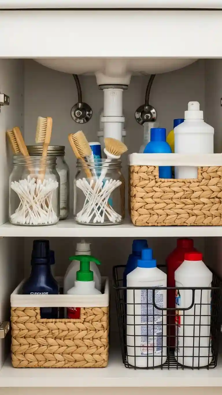 Repurposed Containers for Custom Storage