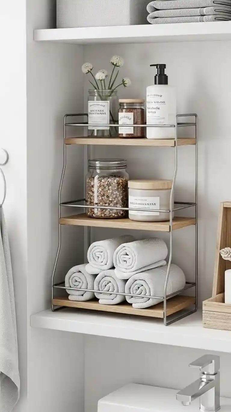 Tiered Shelving Units