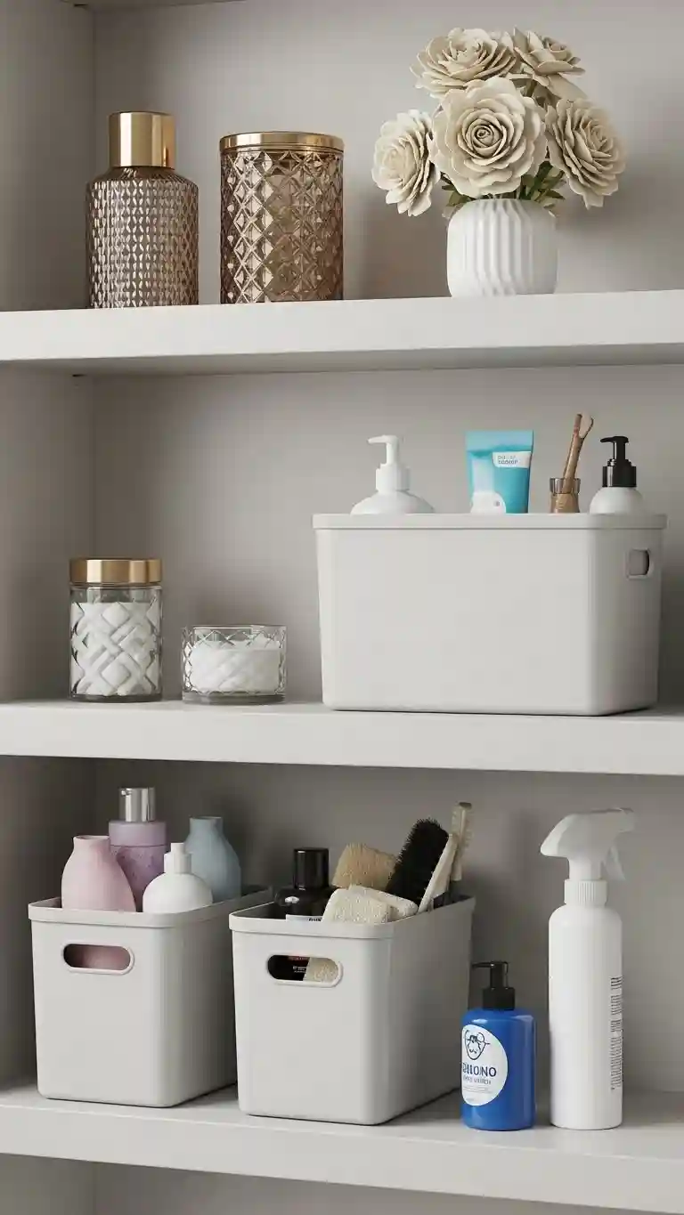 Mix of Open and Closed Storage