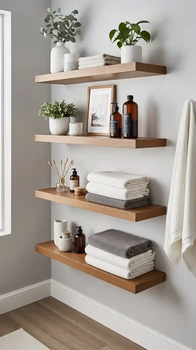 Additional Tips for Beautiful Bathroom Shelf Decor