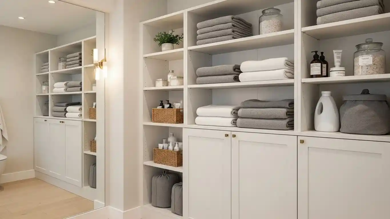 Bathroom Closet Ideas to Transform Your Storage