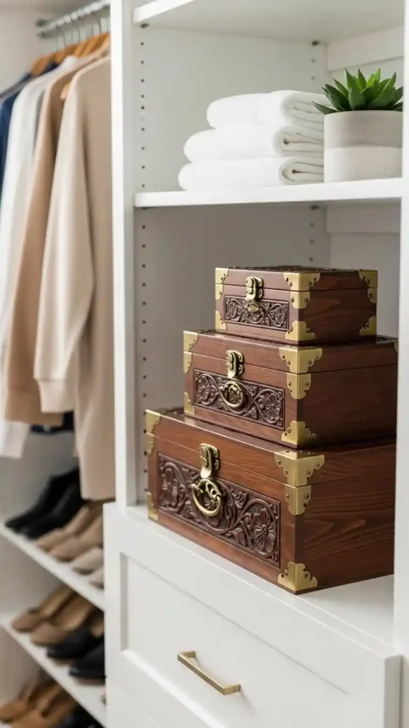 Try Decorative Boxes for Items You Want Hidden