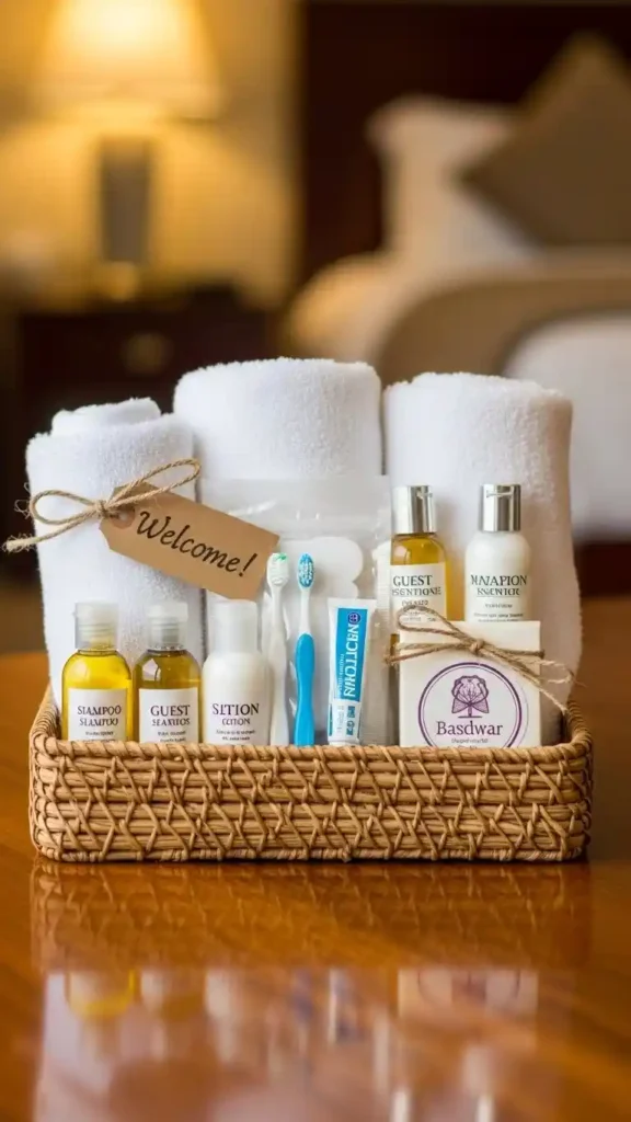 Make a Guest-Friendly Essentials Kit