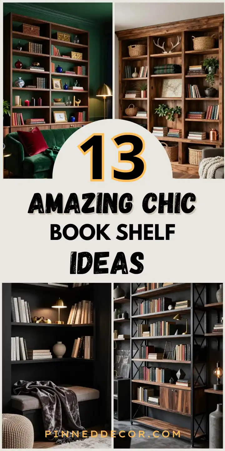 Amazing Chic Book Shelf Ideas