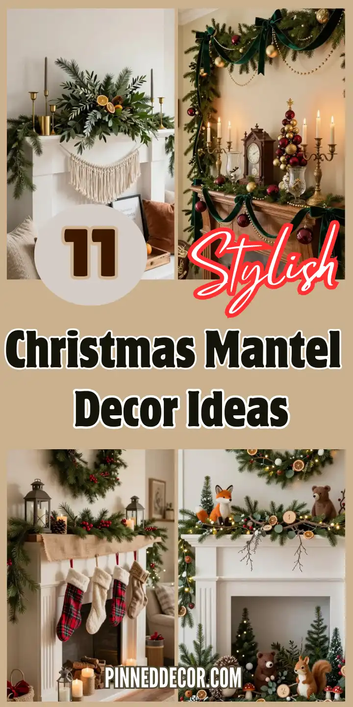 Christmas Mantel Decor Ideas