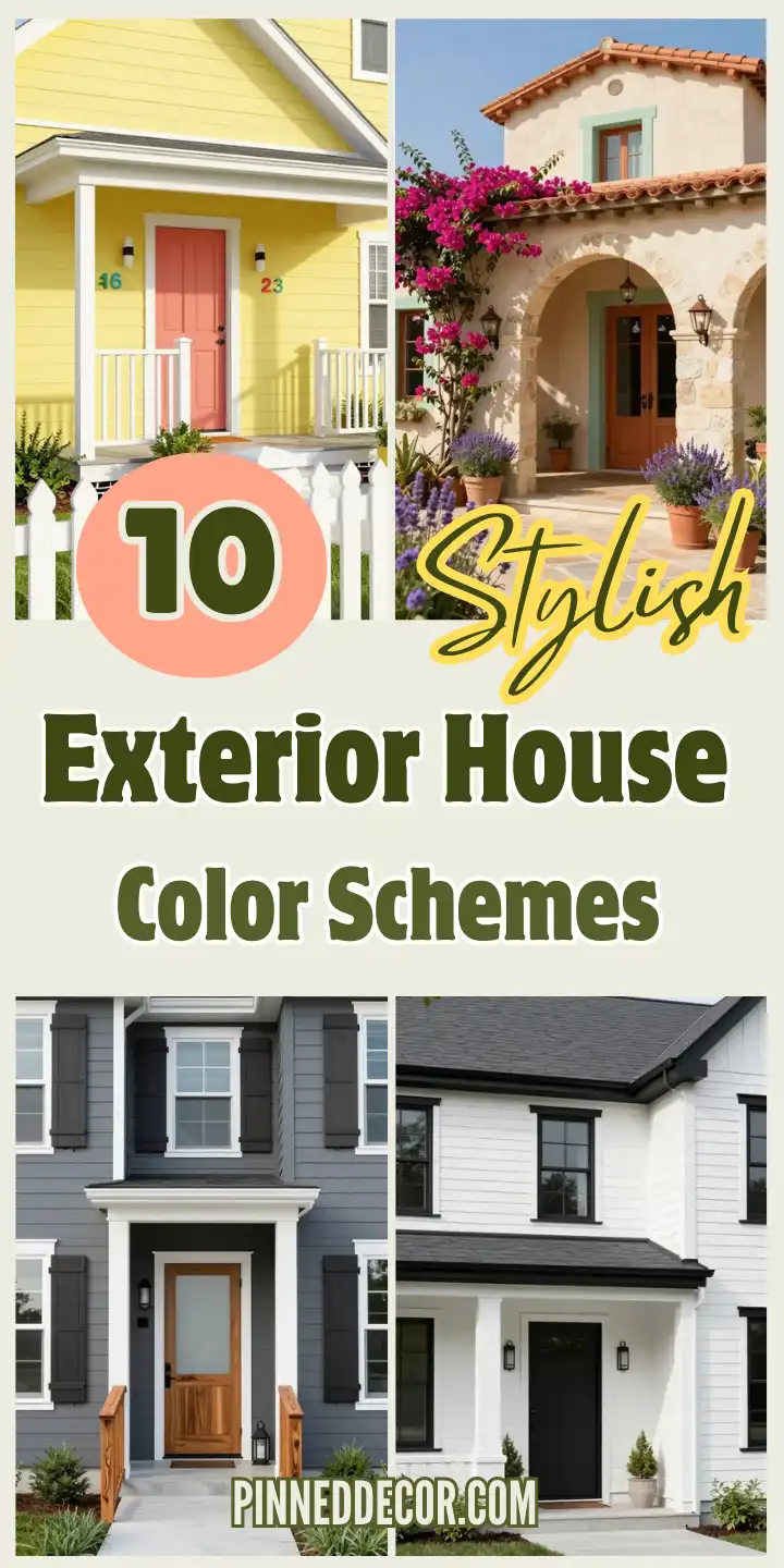 Exterior House Color Schemes