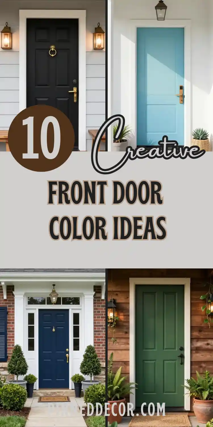 Front Door Color Ideas