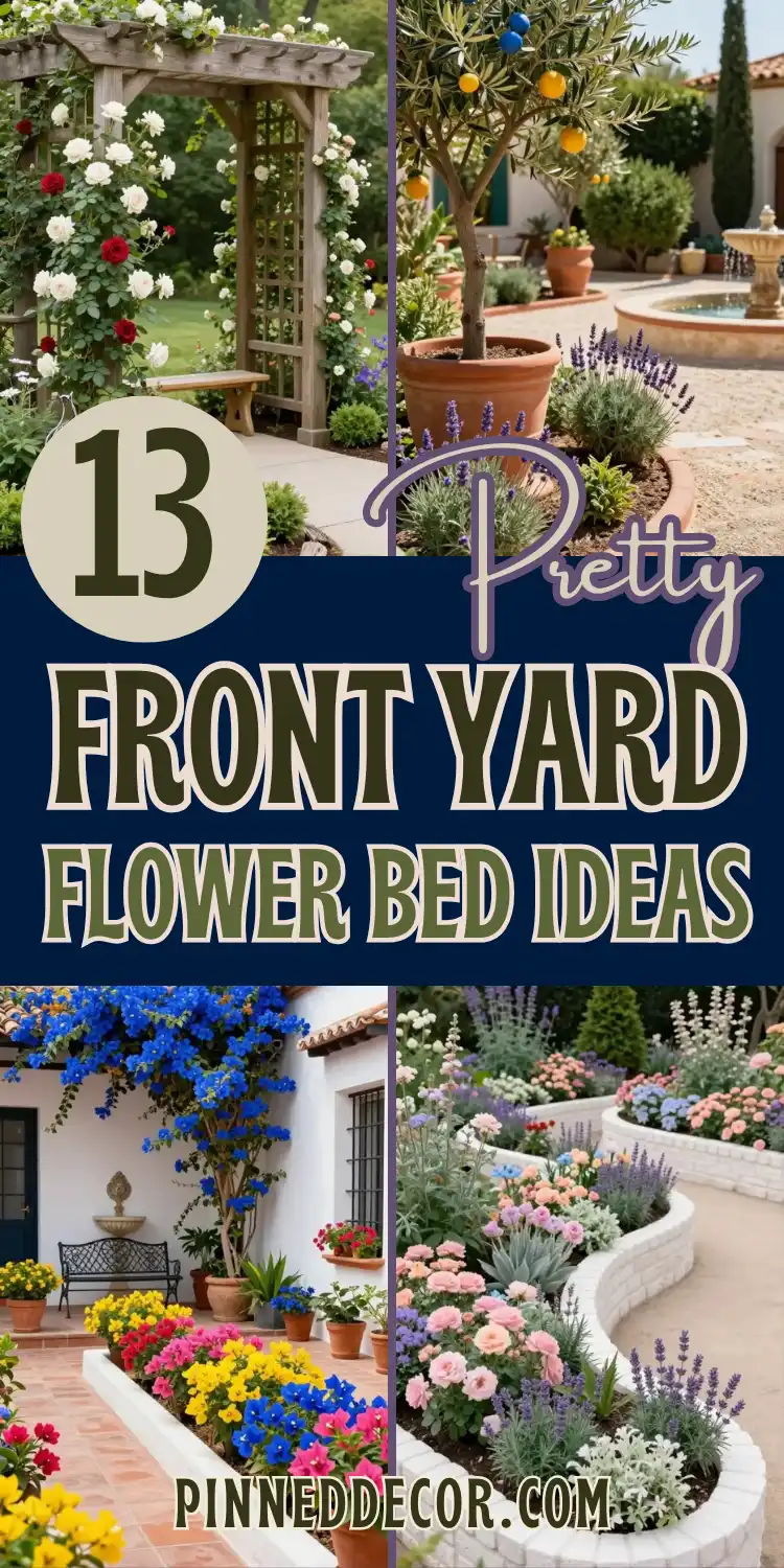 Front Yard Flower Bed Ideas 