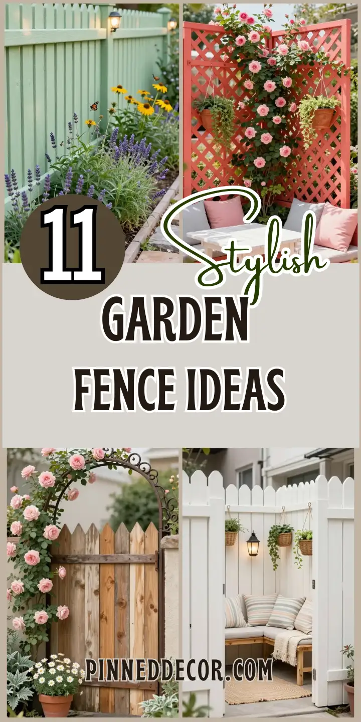 Garden Fence Ideas
