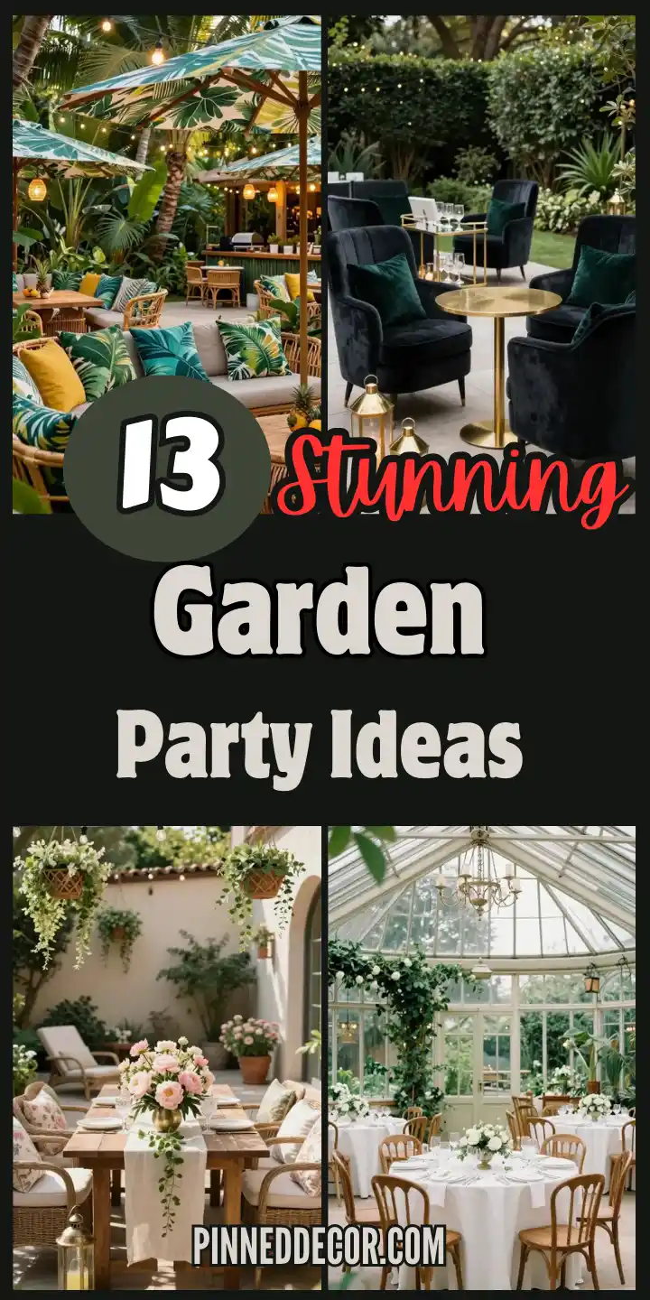 Garden Party Ideas Stunning Soiree Inspo