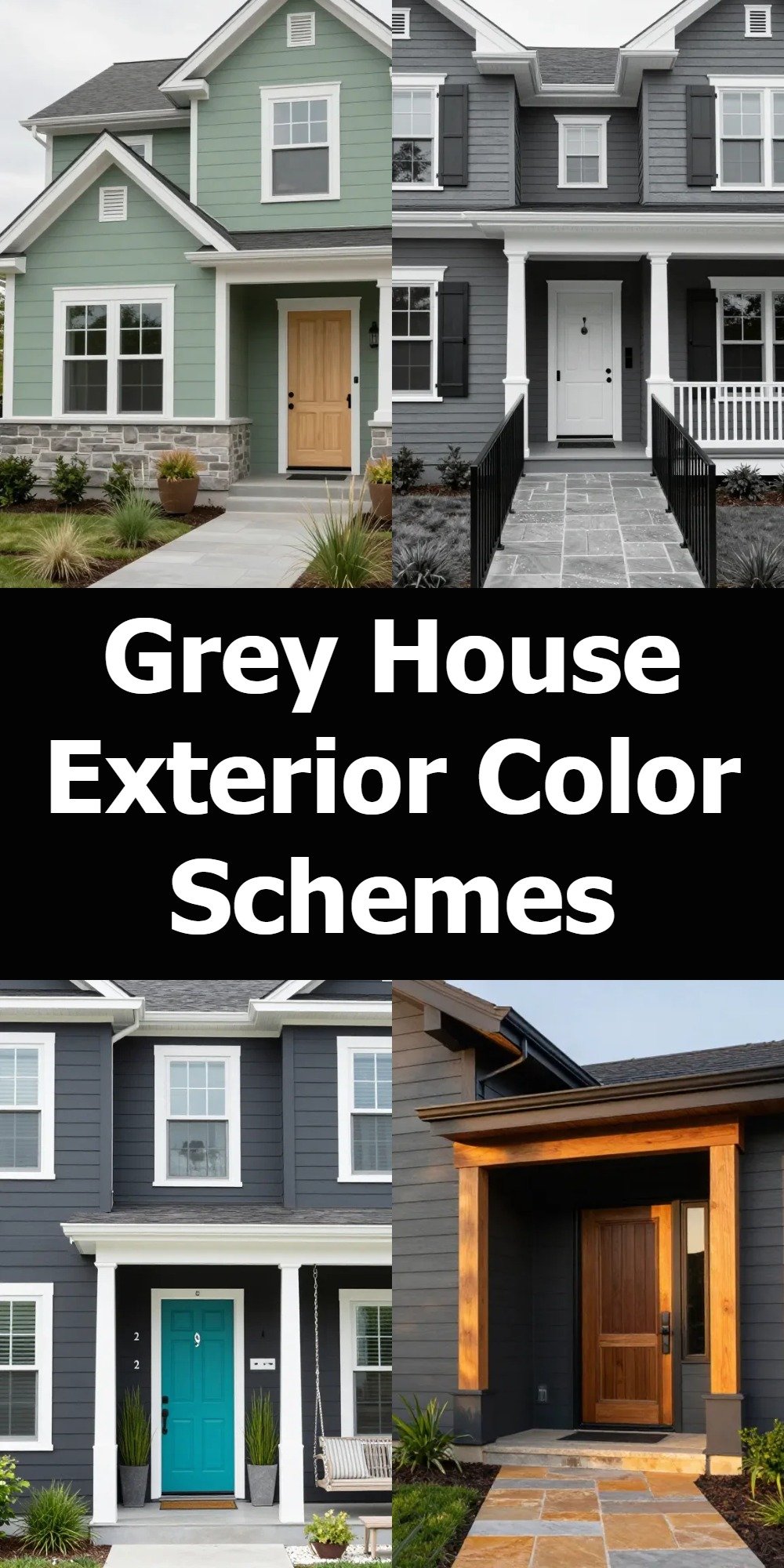 Grey House Exterior Color Schemes That Wow the Block 2 Grey House Exterior Color Schemes