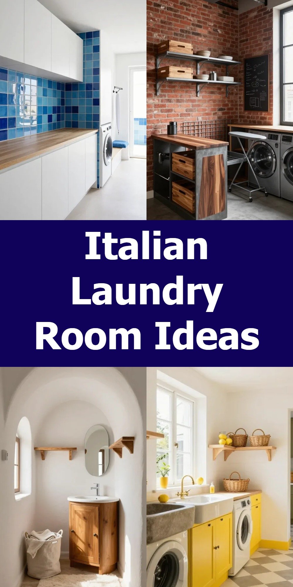 Italian Laundry Room Ideas