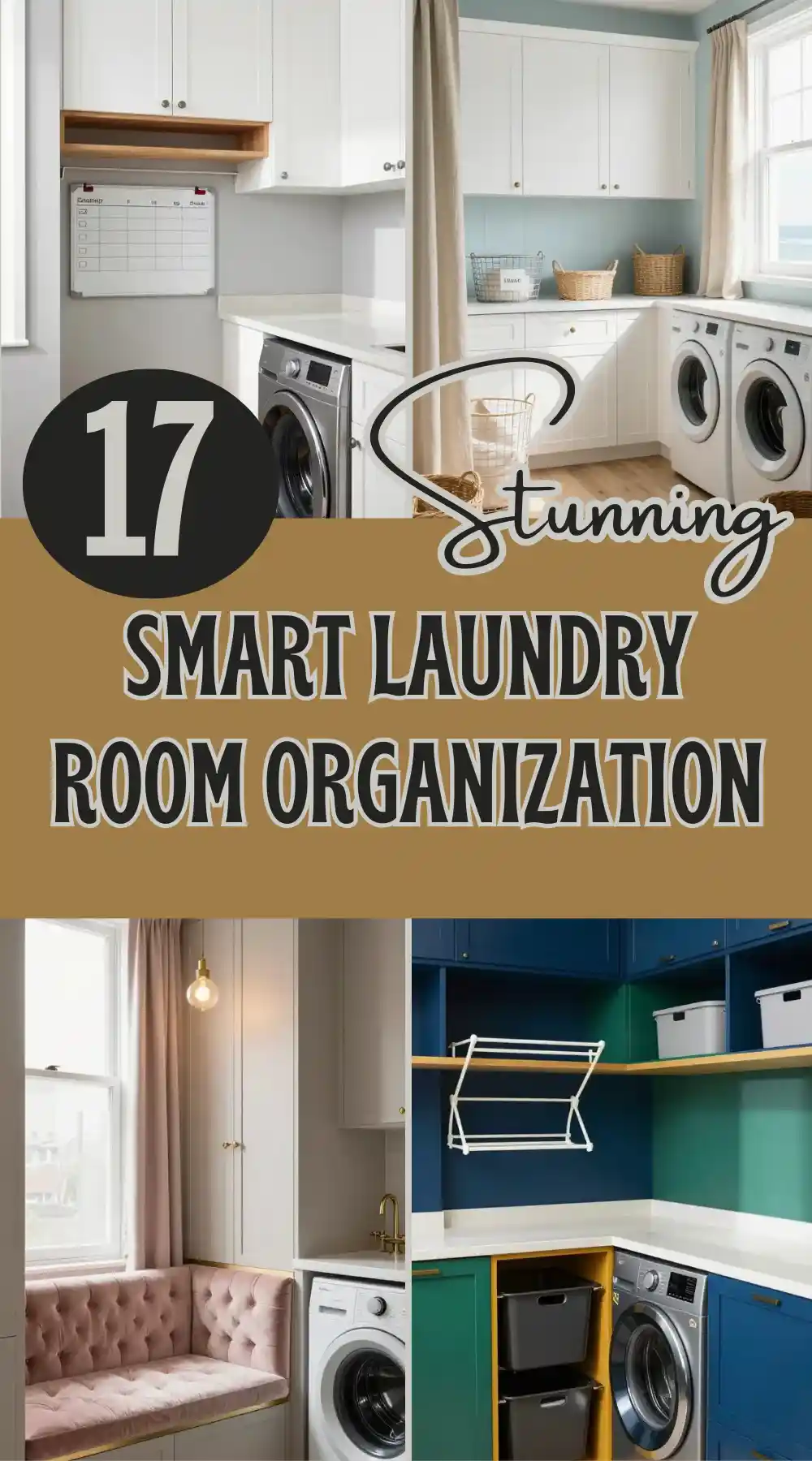 Smart Laundry Room Organization