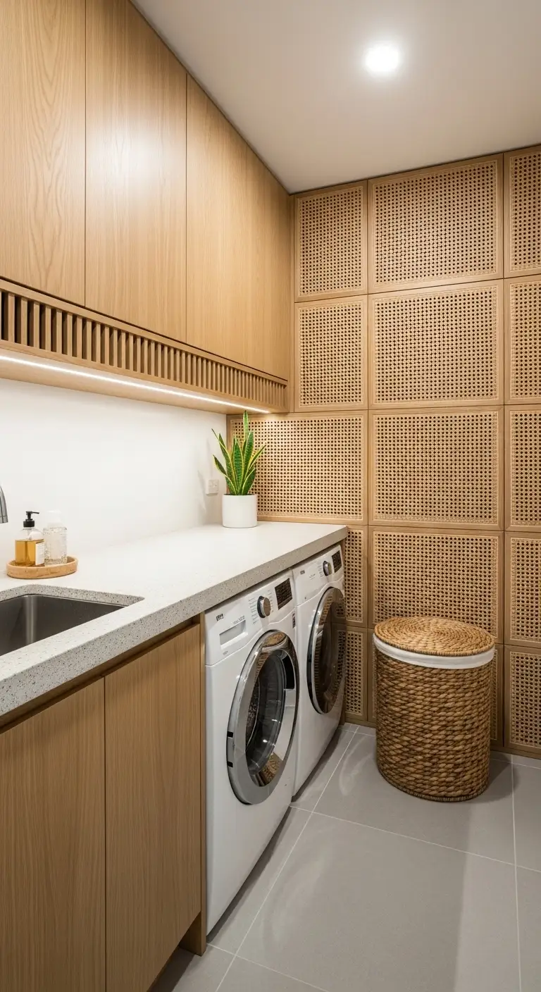 Materials and finishes that blend in (without killing airflow)